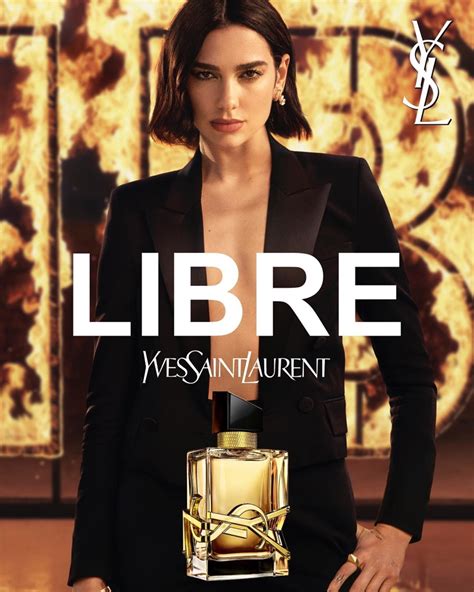 ysl libre advert model.